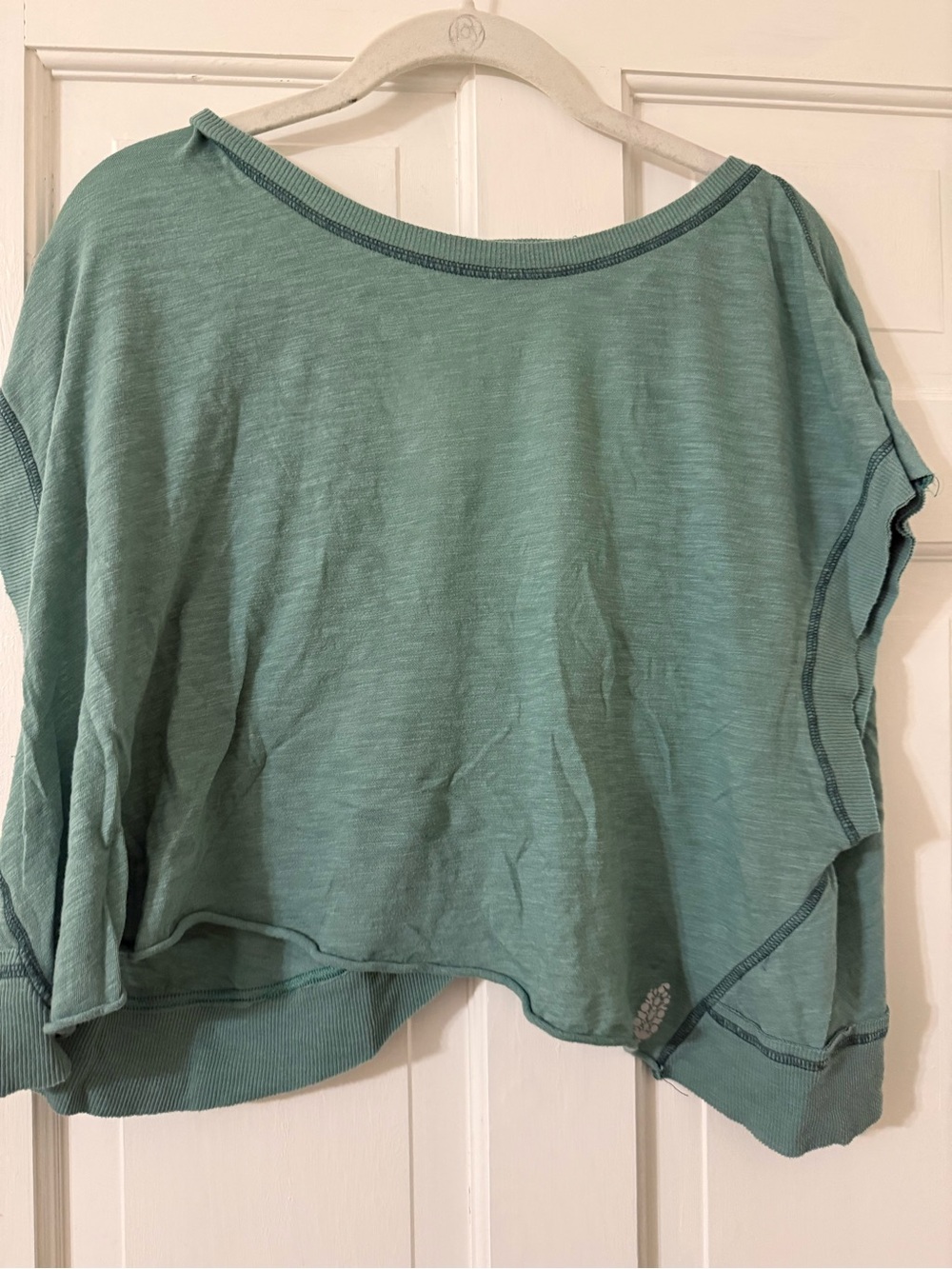 FP Movement by Free People Relaxed Teal Short Sleeve Tee